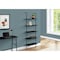 Monarch Specialties Bookshelf, Bookcase, Etagere, Ladder, 5 Tier, 72"H, Office, Bedroom, Metal, Laminate, Black I 3683 - alternate 7